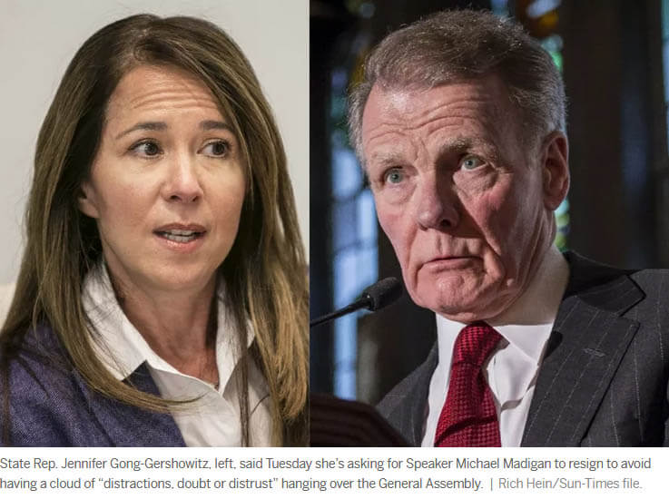 Seventh House Democrat calls on Madigan to hand over speaker’s gavel now: ‘It’s the right thing to do’