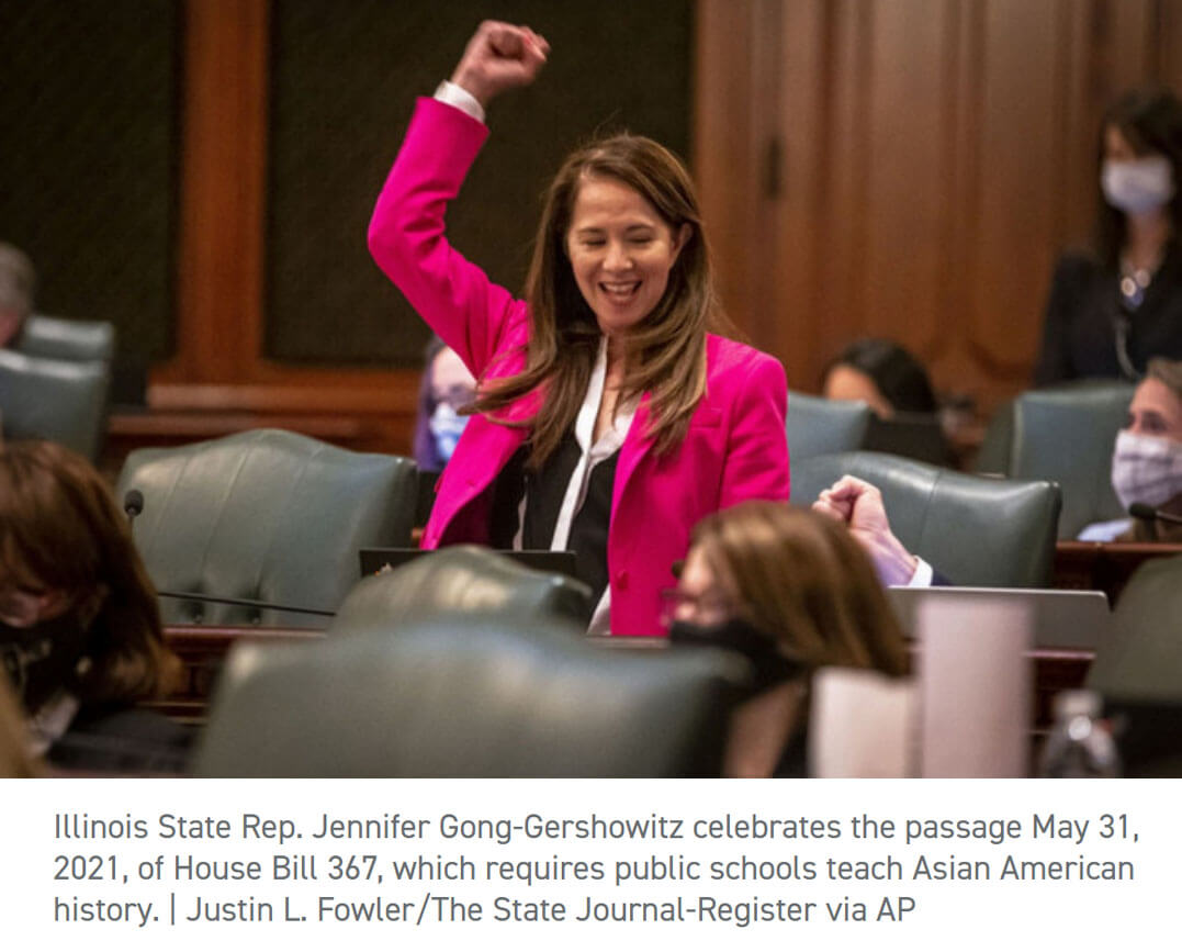 Nation’s first school mandate on AAPI history heads to Illinois governor