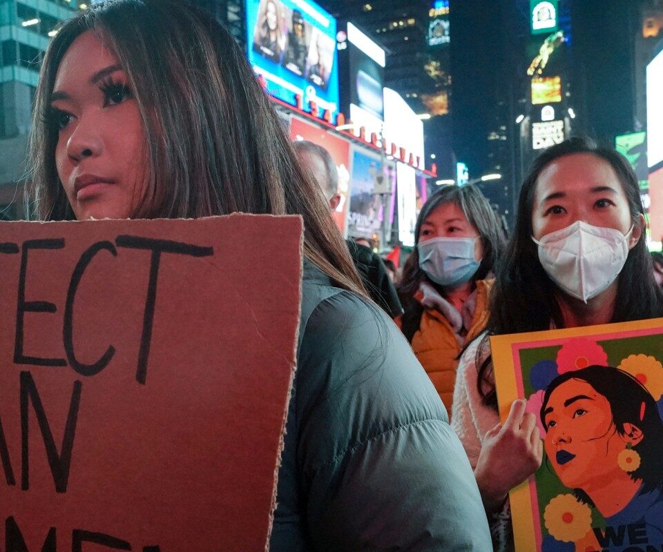 What is being done to stop anti-Asian hate crimes?